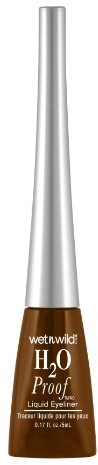 Wet 'n' Wild Wet n Wild H2O Proof felt Tip Liquid Eye Liner Brown, 1er Pack (1 X 5 ML) 14388