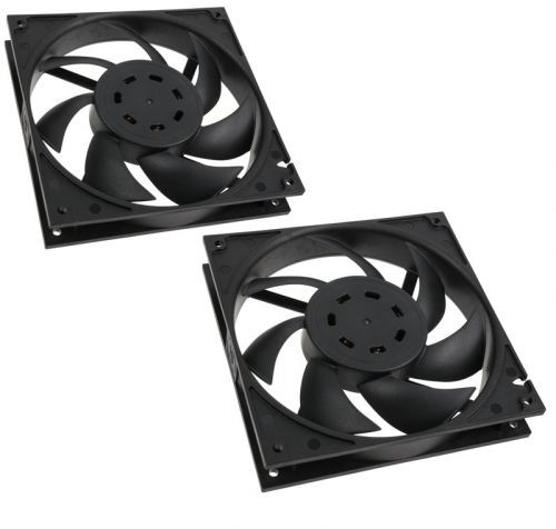 EK Water Blocks EK-Vardar EVO 140ER Black BB (500-2000rpm) - 2-Pack czarny 3831109825860