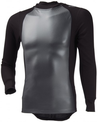 AGU Koszulka termiczna AGU Underwear Windbreaker LS black XXL (ochrona przed wiatrem z przodu)