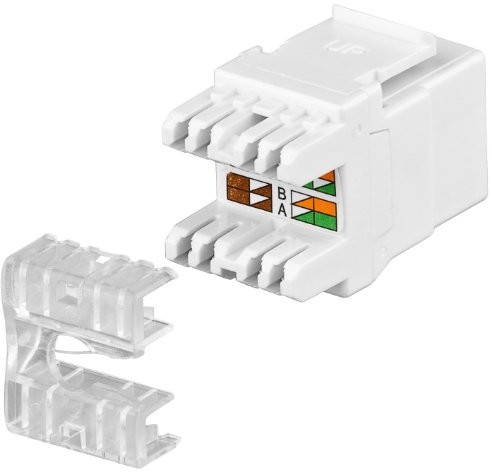 Goobay Cat Keystone Cat 5e UTP LSA Keystone Jack Cat 5e [elektronika] 5 szt.