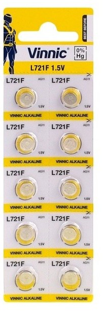 Vinnic Vinergy L721/AG11 1.5V