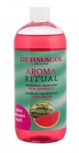 Dermacol Aroma Ritual Fresh Watermelon mydło w płynie Napełnienie 500 ml dla kobiet