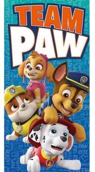Carbotex Ręcznik 70x140 Kąpielowy Plażowy Psi Patrol 01