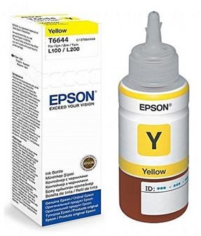 Zdjęcia - Wkład drukujący Tusz Epson T6644 Yellow do drukarek  [70ml](Oryginalny)
