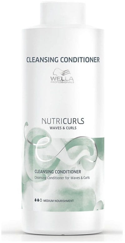 Wella Nutricurls Odżywka Myjąca Fale/Loki 1000 ml