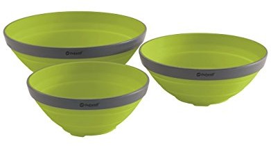 Outwell Collaps Bowl Set Lime Green 650681