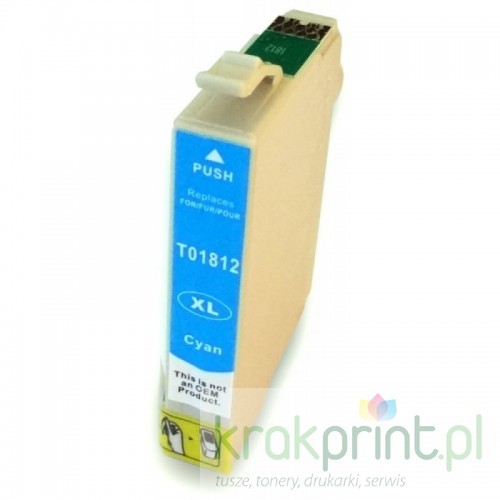 eMPe Tusz eMPe Zamiennik T1812 MPEPT1812) Cyan MPEPT1812