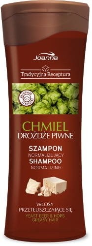 Joanna Tradycyjna Receptura Normalizing Shampoo For Oily Hair Chmiel & Drożdże Piwne 300ml 69712-uniw