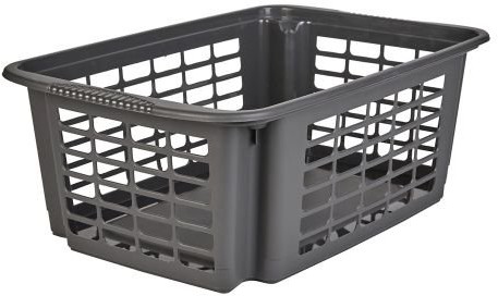 Rotho Kosz Rotho Reverso 18 l 48x31x17 cm antracytowy