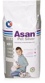 Żwirek Asan Pet Silver 42l