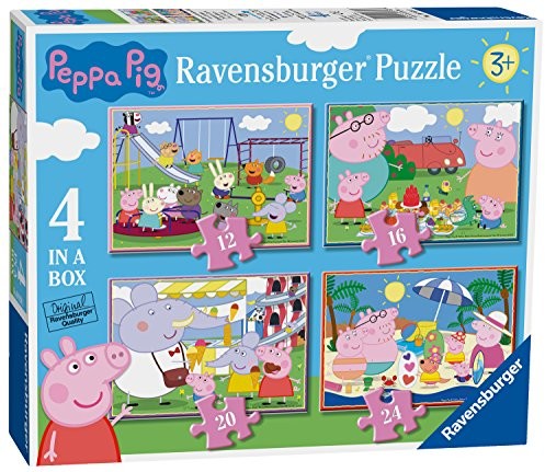Ravensburger Peppa Pig puzzle 4 in 1 Box