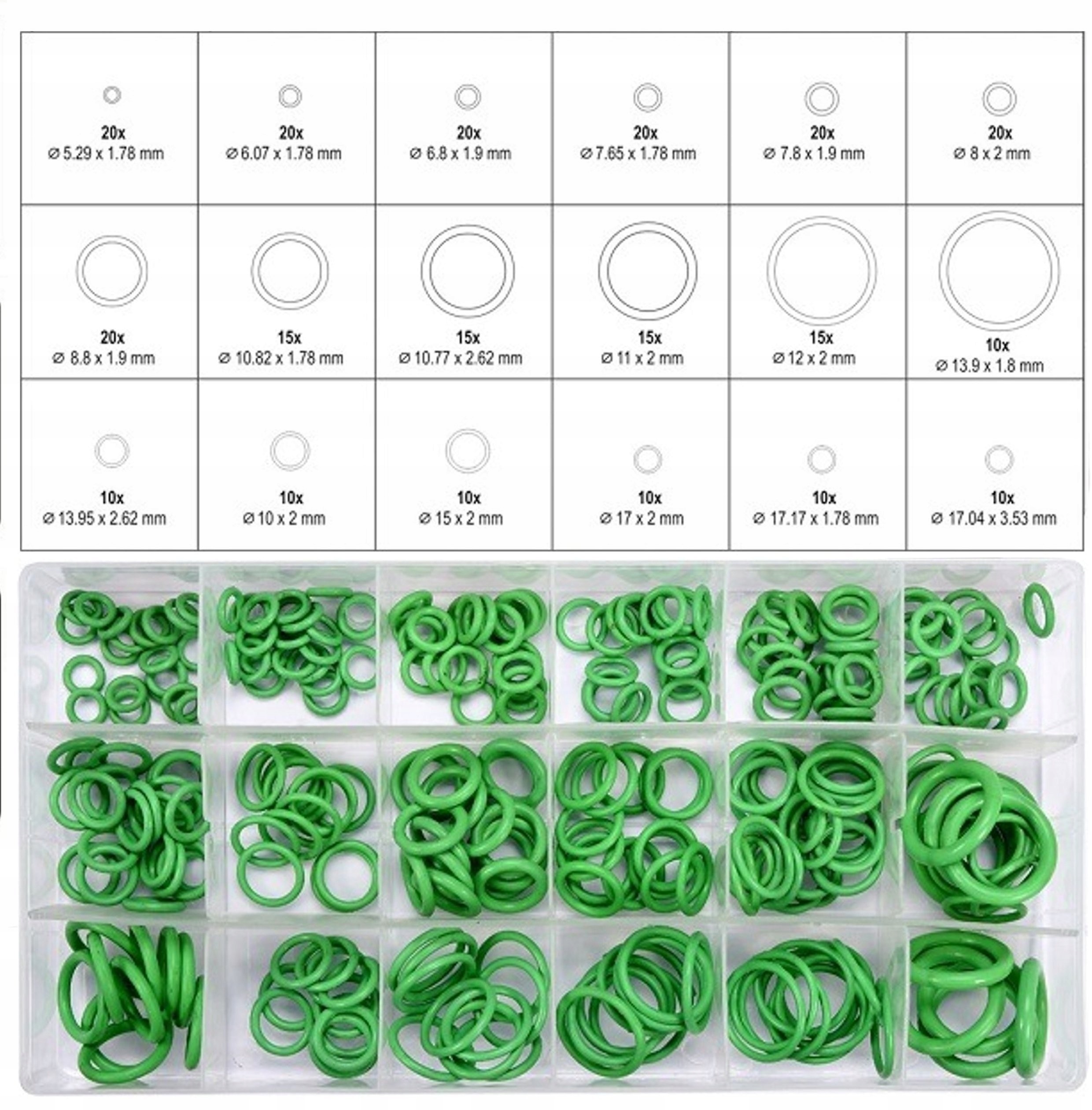 Oring Oringi Uszczelki Klima Klimatyzacji 270p.
