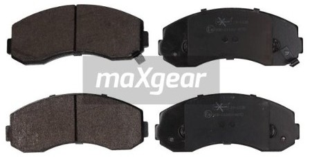 MaxGear Zestaw klocków hamulcowych, hamulce tarczowe 19-1138