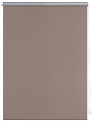 Lichtblick roleta zaciemniająca, montaż bez użycia wiertarki, pokryta warstwą termoplastyczną, szarobrązowy, 70 cm x 150 cm (szer. x dł.) RKV.070.150.02