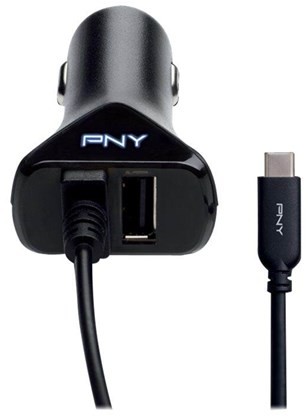 PNY USB C Car charger P-DC-TC-K01-04-RB