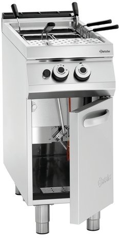 Bartscher Urządzenie do gotowania produktów mącznych gazowe | 40L | 13900W | 400x900x(H)900mm 2953031