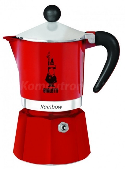 Bialetti RAINBOW 1 TZ 50 ML CZERWONA