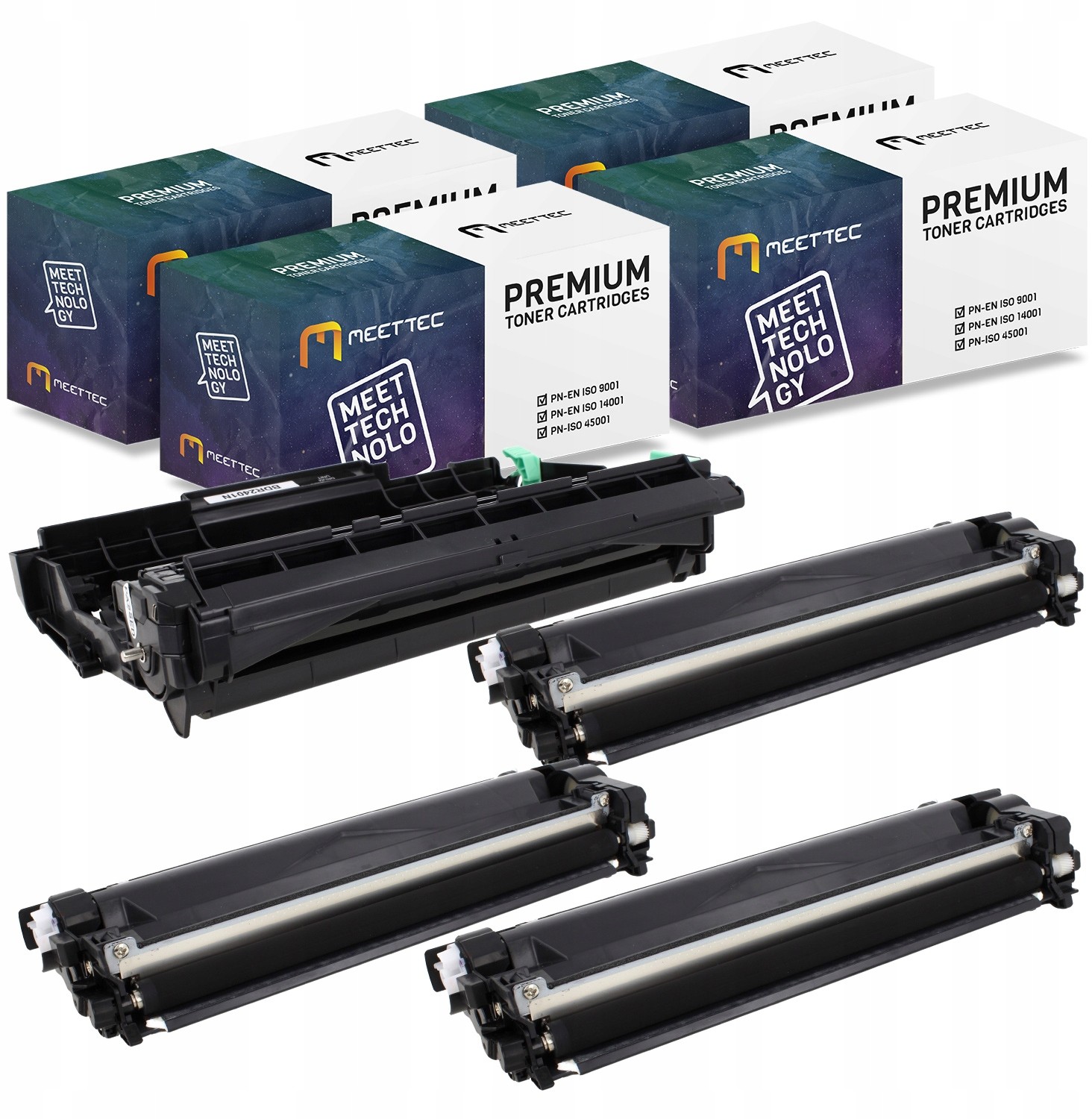 Zestaw 3 x Toner TN2421 + Bęben DR2401 do Brother