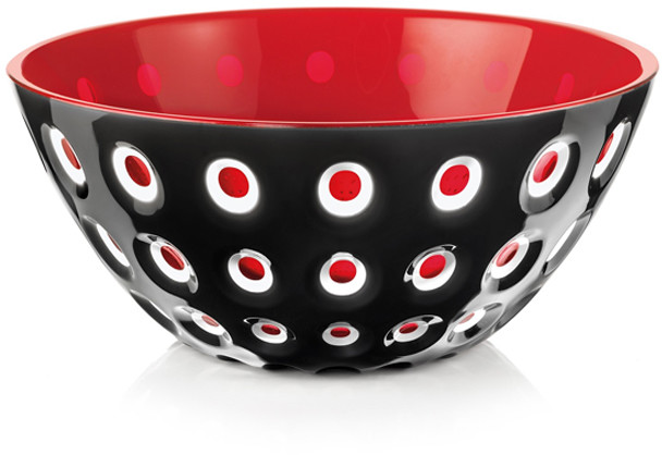 Guzzini Le Murrine Miska Czarno-Czerwona Średnica 20,0 2794.20.146