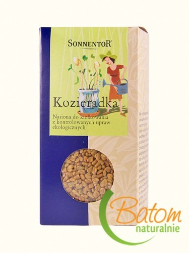 Sonnentor Nasiona do kiełkowania kozieradka 120g - 9004145001183