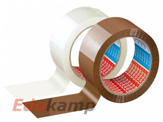 Tesa Taśma pakowa TESAPACK Standard Solvent 66mx48mm brązowa AA083TES