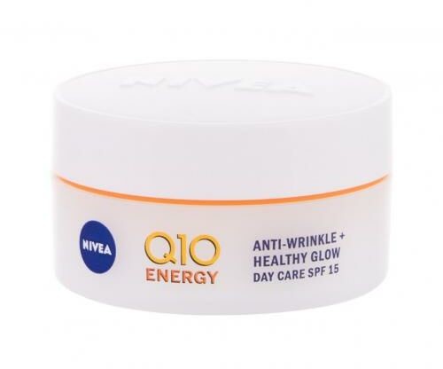 Nivea Q10 Energy Healthy Glow Day Care SPF15 krem do twarzy na dzień 50 ml dla kobiet