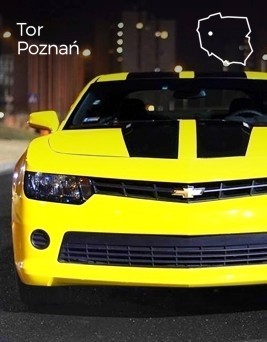 Jazda za kierownicą Chevroleta Camaro  Tor Poznań P0002705