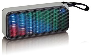Lenco BT-191 Bluetooth głośniki stereo z impreza Light czarny BT-191 schwarz