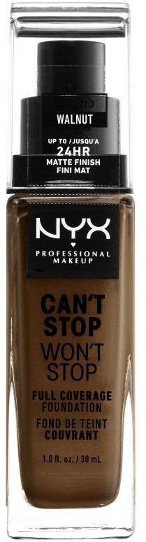 NYX Cant Stop Wont Stop Foundation WALNUT