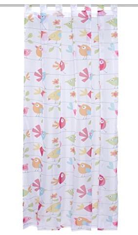 Home Fashion Home fashion 48077  804 zasłona na szelkach, woal, 245x140 cm, wielokolorowy 48077-804 multicolor H:245xB:140 cm