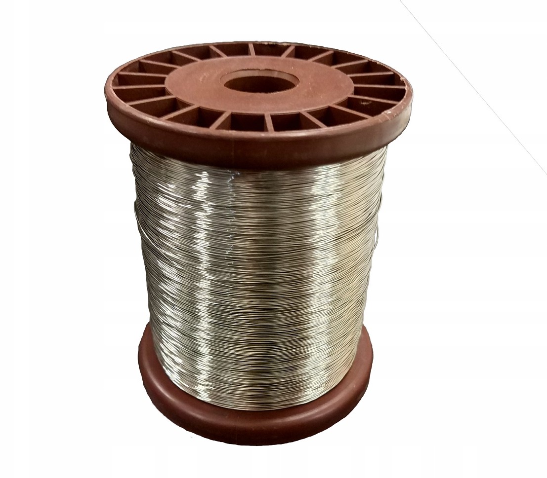 Drut nierdzewny 0,4mm pszczelarski do ramek 1kg