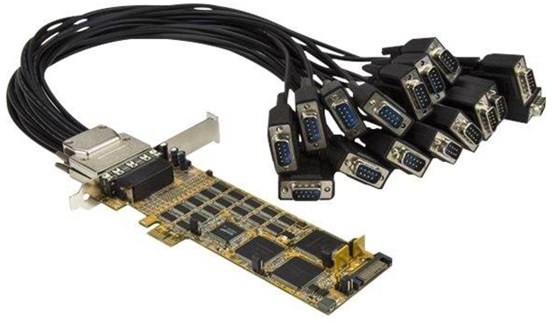 StarTech.com StarTech.com 16 Port PCI Express Serial Card - High-Speed PCIe Serial Card - expansion module PEX16S550LP