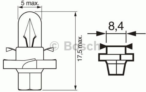 BOSCH 1 987 302 243 kolor hlampe 1 987 302 243