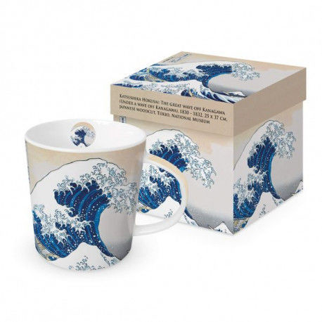 DUŻY KUBEK PORCELANOWY Hokusai - Wielka Fala 604326