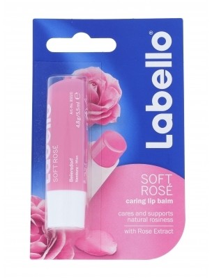 Labello Soft Rose balsam do ust 5,5 ml dla kobiet