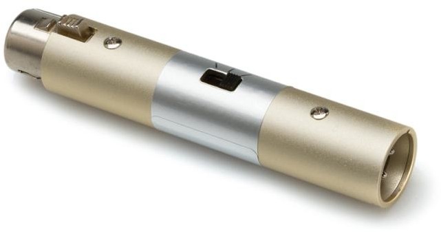 HOSA Adapter mikrofonowy z tłumikiem XLRf XLRm