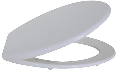 MSV 141021 deska sedesowa z zawiasami polipropylenu/nierdzewna/tworzywo sztuczne 141021