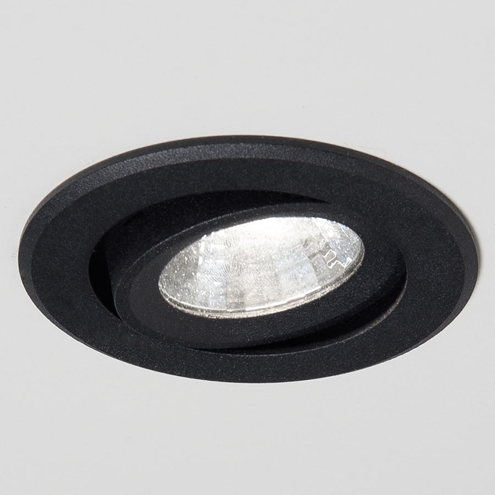 Molto Luce Agon Round spot wpuszczany 3 000 K 40° czarny