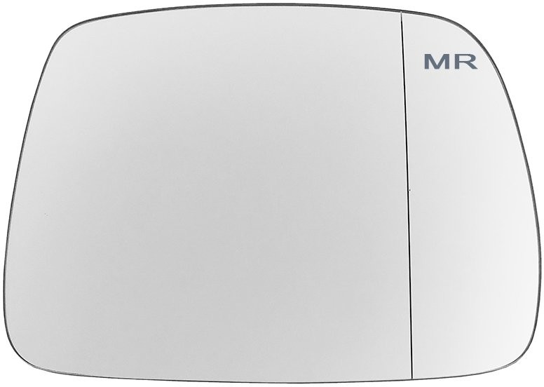 Szkło lusterka prawe PODGRZEWANE ASFERYCZNE Jeep Grand Cherokee 2008-2010 JE12FG