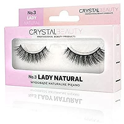 Crystal Beauty Crystal Beauty Rzęsy Na Pasku Lady Natural