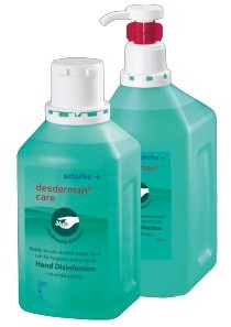 Schulke&Mayer Desderman Care płyn do dezynfekcji rąk 1 l Butelka hyclick NN-MSH-DC10-002