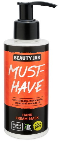 Beauty Jar Beauty Jar MUST-HAVE Maska do rąk z babassu 150ml