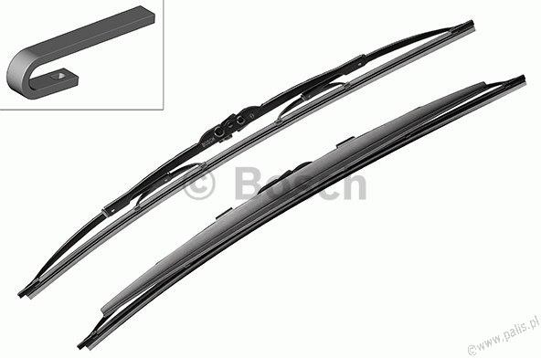 Bosch Pióra wycieraczek TwinSpoiler 530mm/475mm 3 397 118 406 533S 3397118406