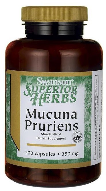 SWANSON Health Products Macuna Pruriens 350mg 200kaps