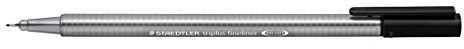 Staedtler triplus fineliner 334  filc koronka Superfine 0,3 MM, czarny 10 szt. FBA_ST 334 9