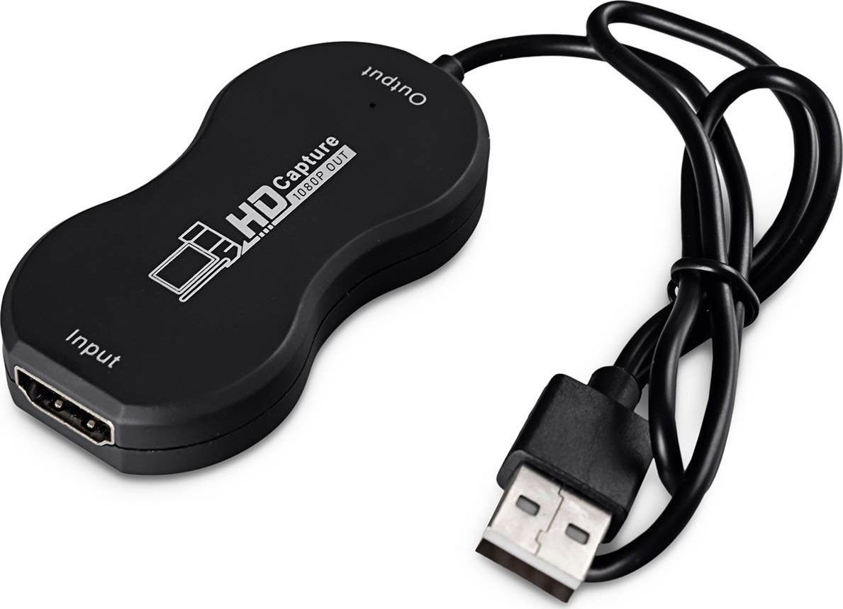 Spacetronik Adapter AV Grabber Nagrywarka HDMI SP-HVG12 do PC uniwersalny 13458-uniw