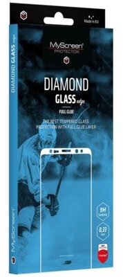 MYSCREEN Szkło hartowane Diamond Glass Edge Full Glue do Realme 8/8 Pro Czarny MD5625TG DEFG BLACK