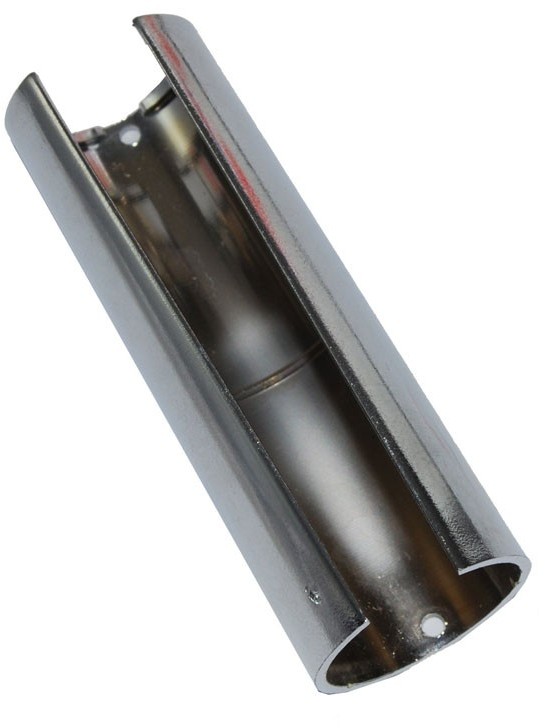 Vario Term Elastyczna tuleja maskująca na rury PEX 16x2 i CU 15x1 - długość: 60mm, Kolor: Chrom 7990700