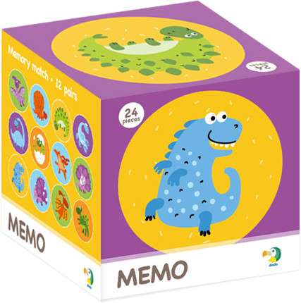 TM Toys DODO Minigra memory Dinozaury