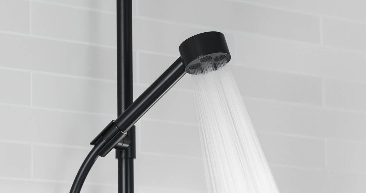 Hansgrohe One Słuchawka prysznicowa czarny mat 48651670